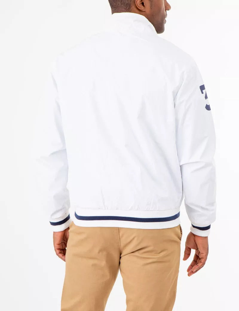 US Polo Assn. men's TRACK jacket -  WHT