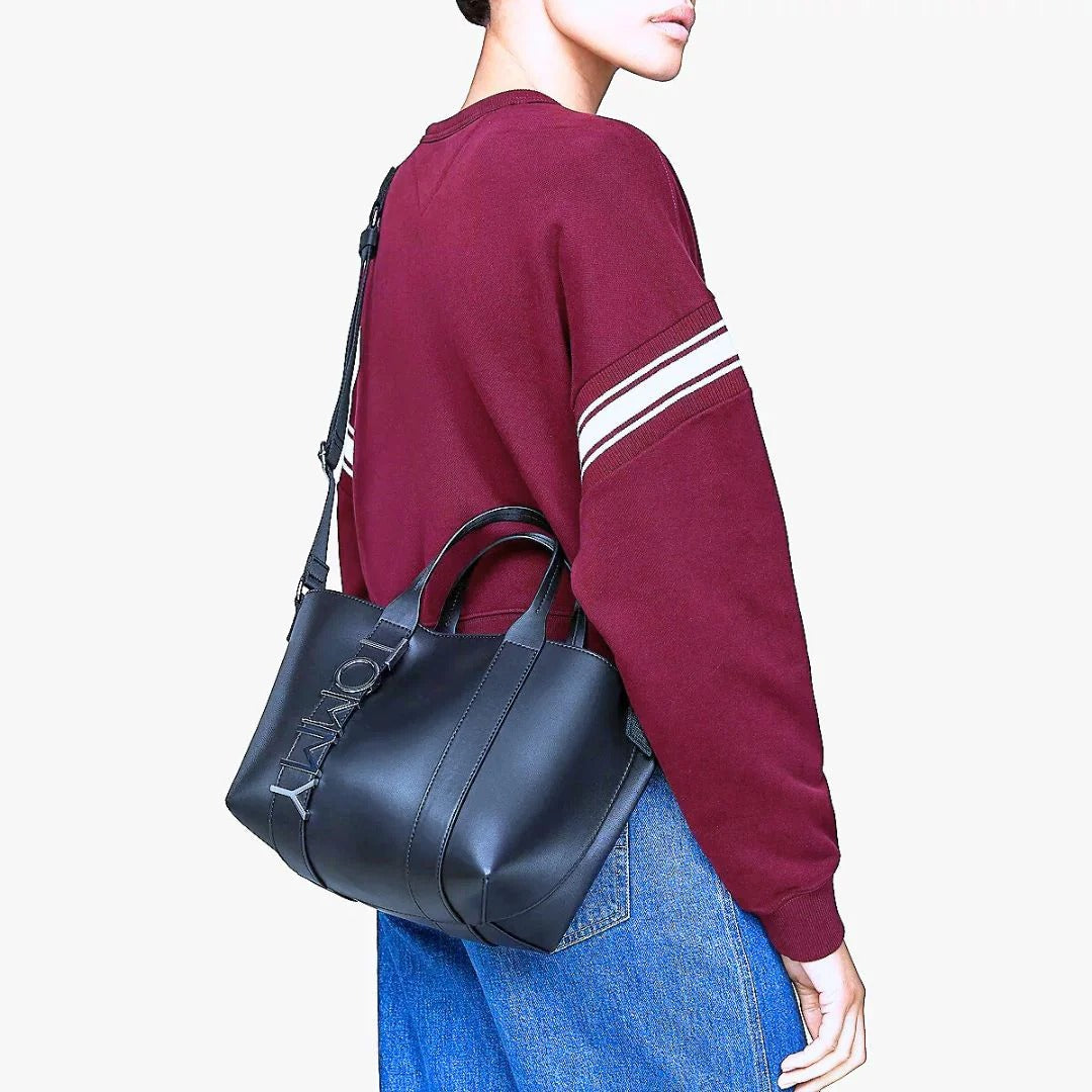 Tommy Jeans City Bold Mini Tote Bag - Navy