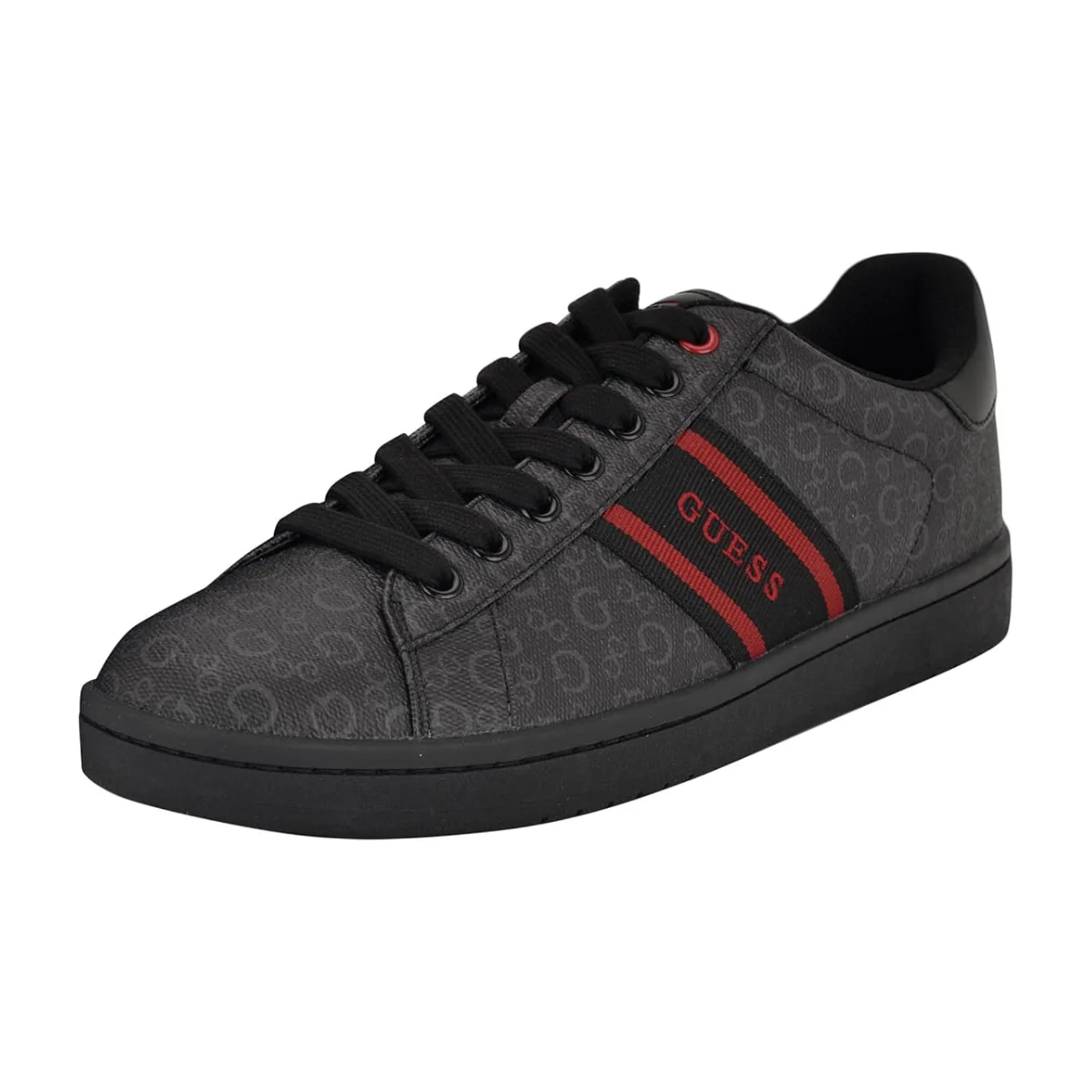 Guess Lovyns Men's Sneakers - BLKRED