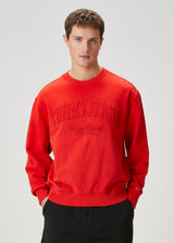 Tommy Jeans Sweatshirt Round Neck Men Red (BH)