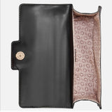 Guess Structured Logo Print Handbag