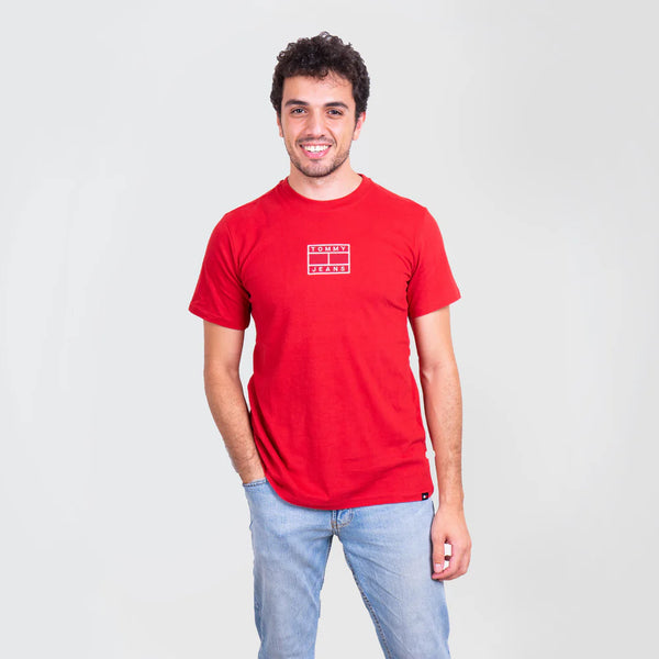 Tommy Hilfiger Logo Stitched Tee