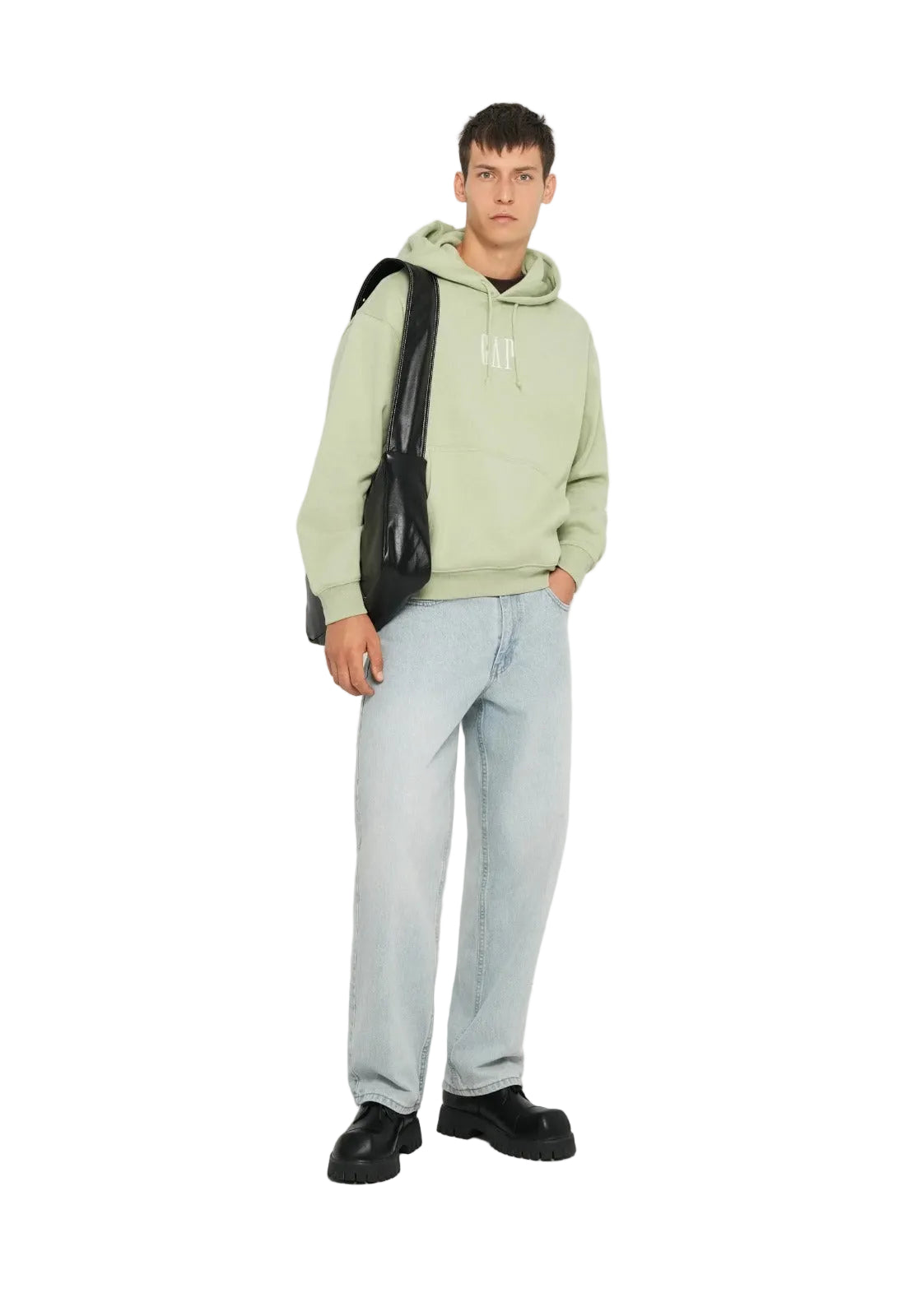 GAP Men’s Logo Hoodie – Pistachio