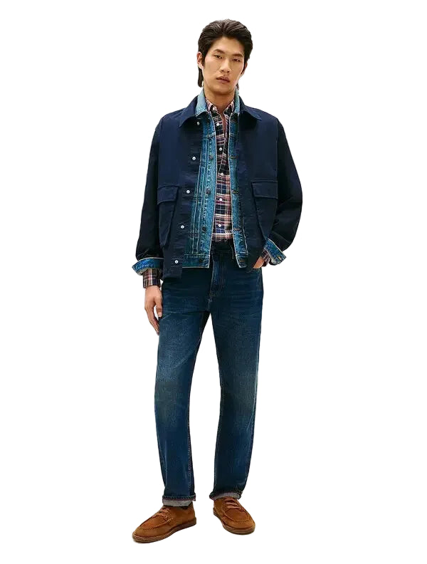 TOMMY HLFIGER Lightweight Utility Men jacket _ Navy