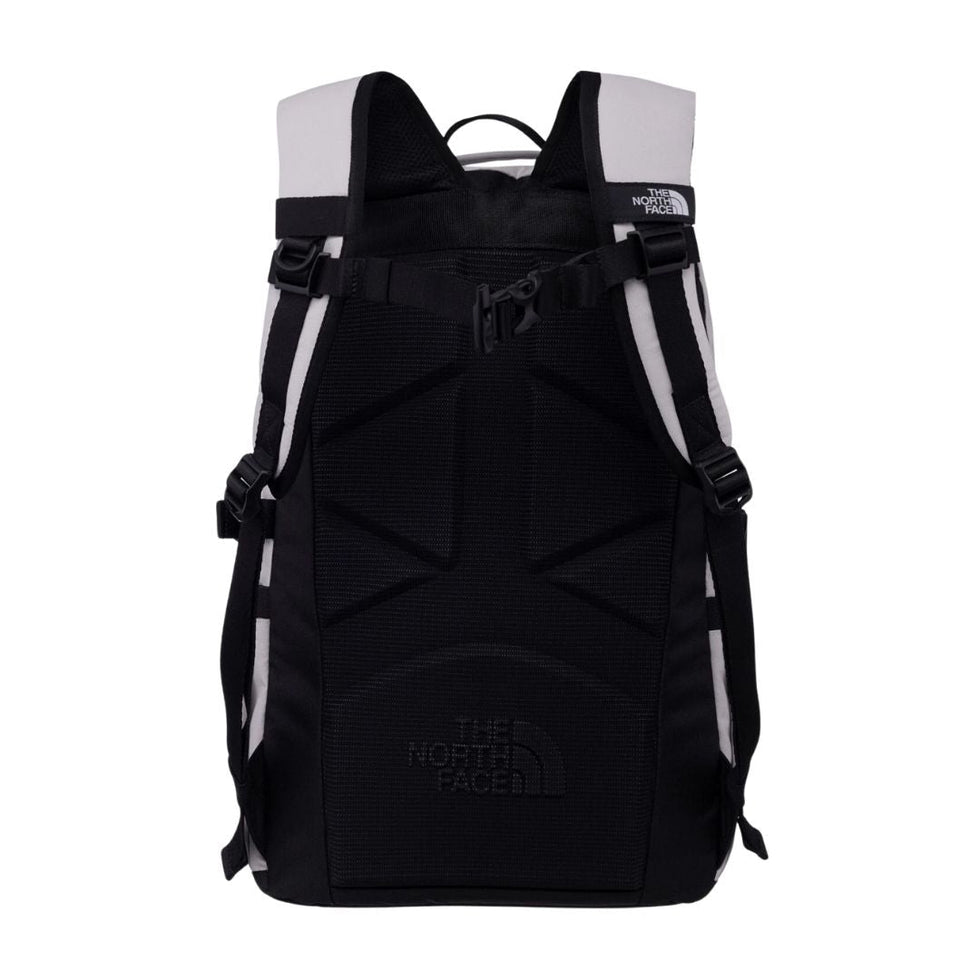 The North Face Dual Beige Backpack with Multi-Compartments