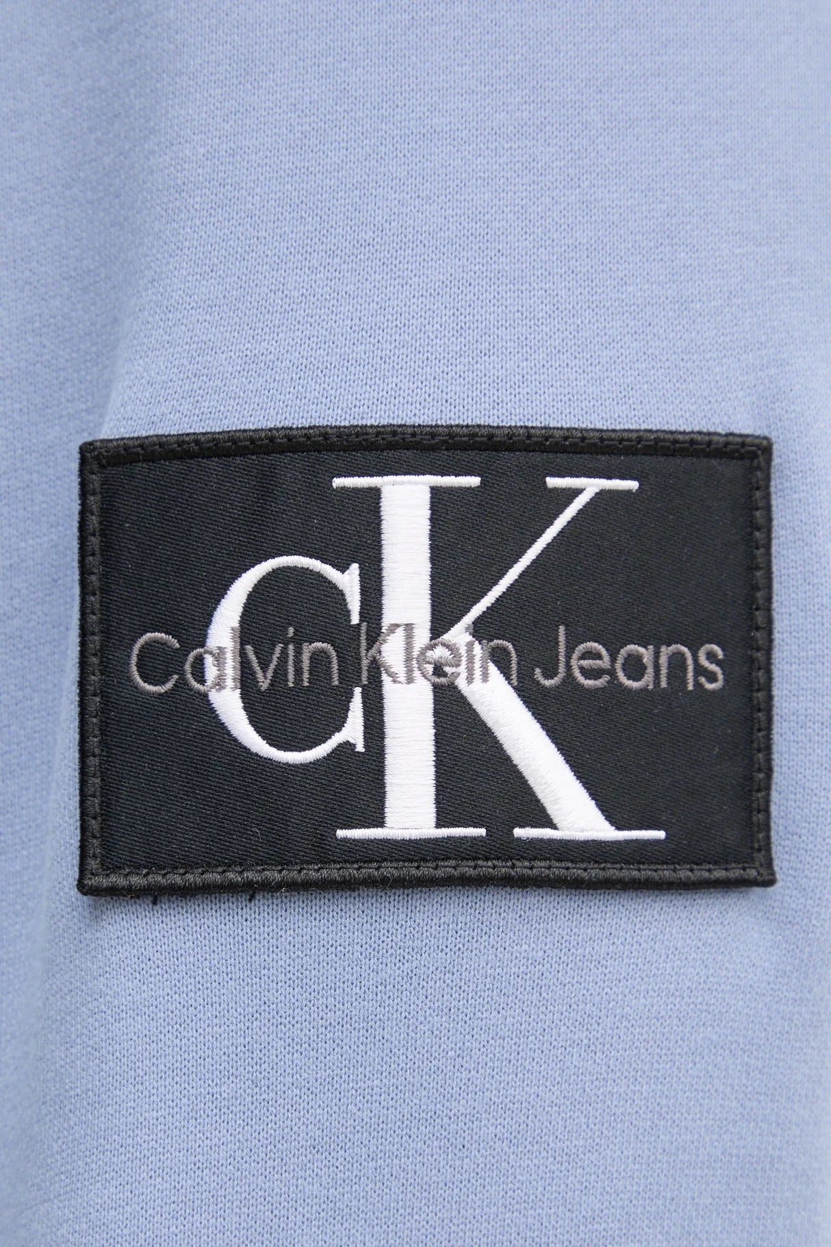 Calvin Klein Hoodie Men Logo Prited _ Ocean blue