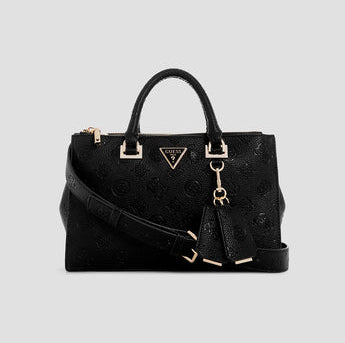 Guess Trendy Monogram Satchel Handbag