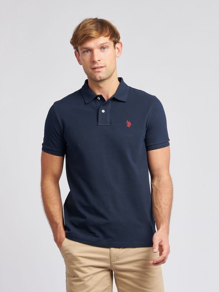U.s polo Assan men Pique Polo Shirt