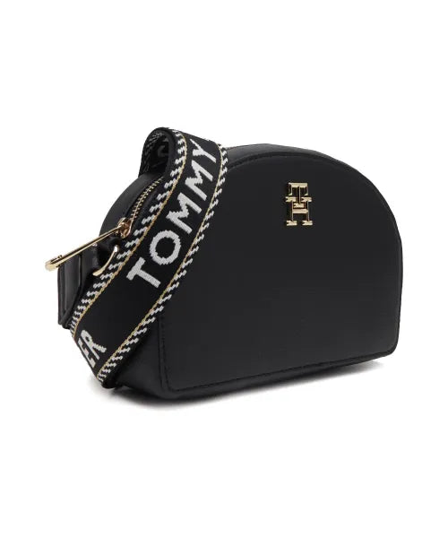 Tommy Follow Monogram Detail Shoulder Bag