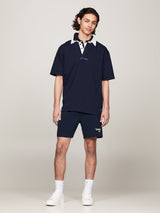 Tommy jeans Contrast Collar Oversized Rugby polo