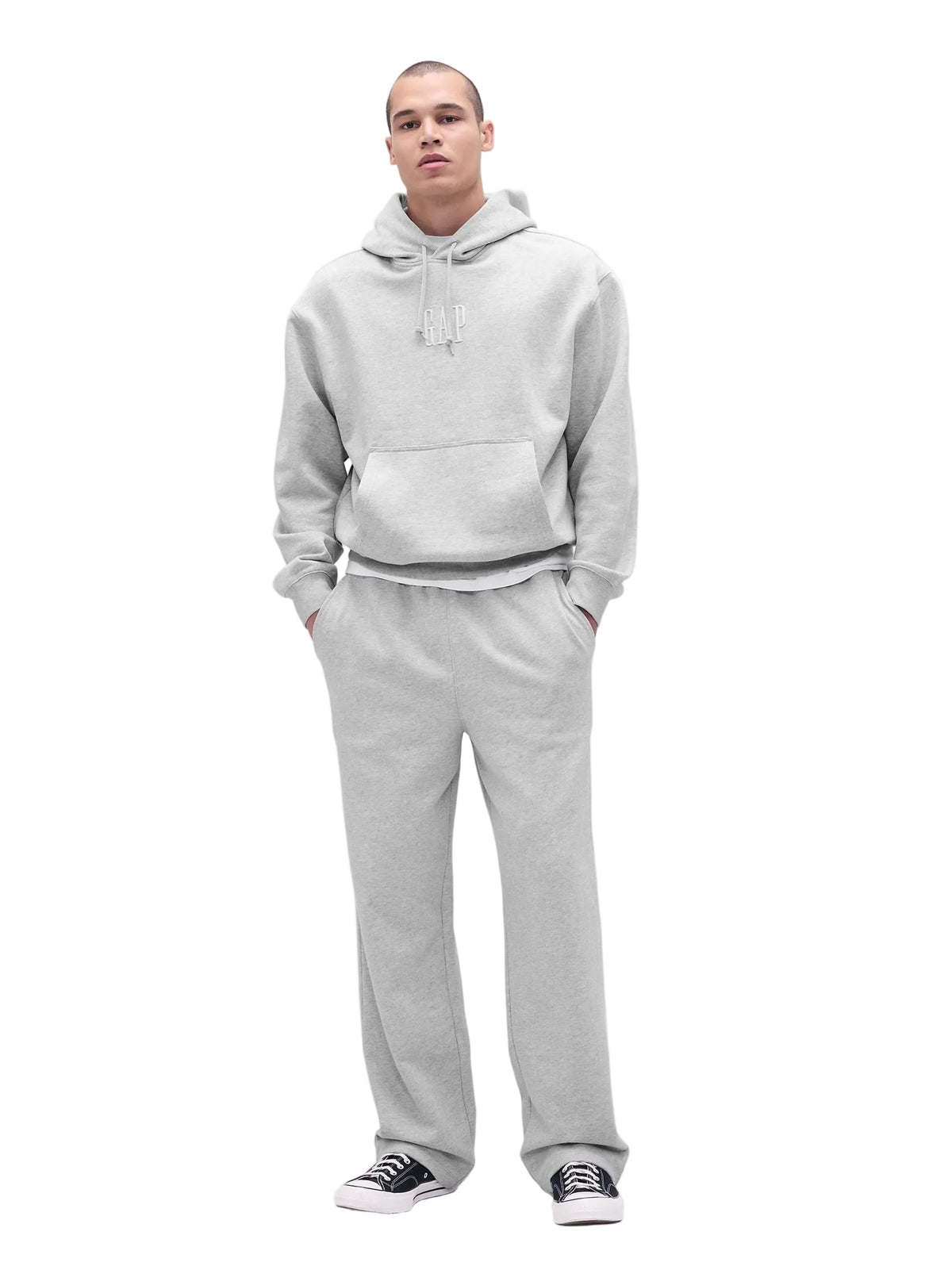 GAP Men’s oversize Hoodie – Light Grey