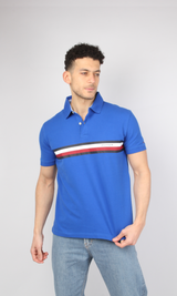 Tommy Hilfiger Polo T-Shirt Flag Side Logo