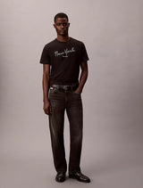 Short Sleeve  Calvin Klein New York Logo Graphic Classic T-shirt
