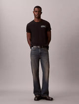 Metallic Monogram Logo Relaxed T-Shirt Calvin Klein jeans  regular fit