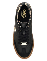 Guess Women’s Black Logo Lace-Up Sneaker