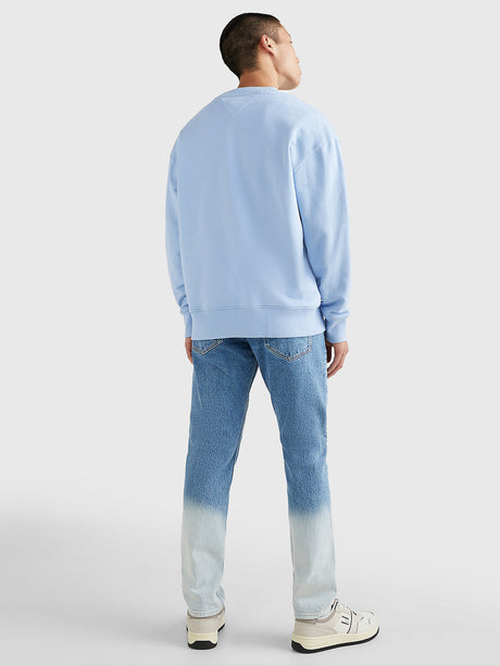 Tommy jeans  Sweatshirt Logo Printed Men _ Babe blue