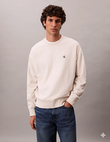 Calvin Klein Sweatshirt Men _ Off White