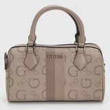 Guess WESTER BOX SATCHEL Taupe bag