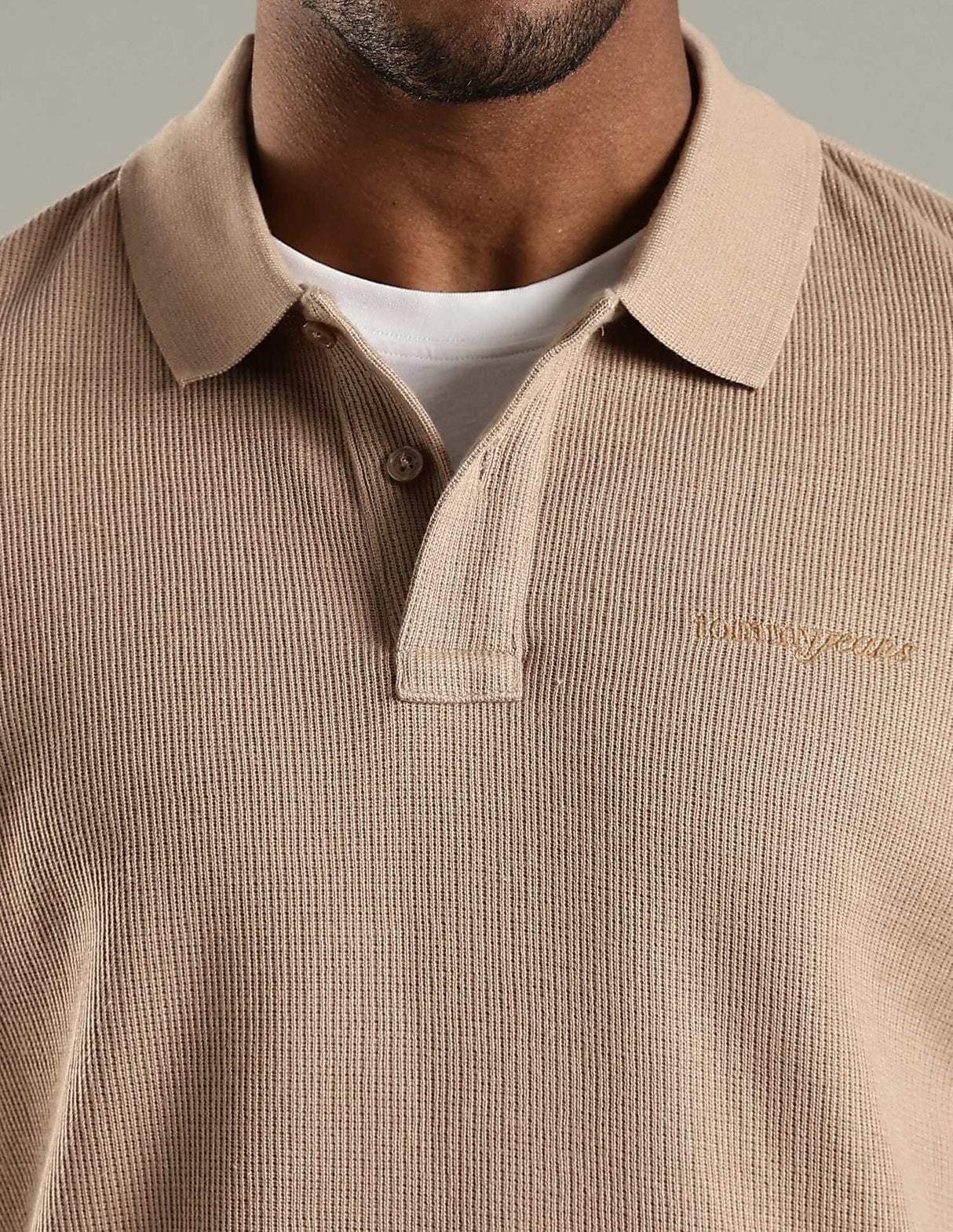 Tommy jeans Waffle Script polo