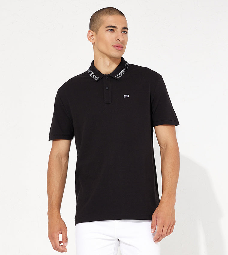 Tommy jeans Printed Half Sleeves polo