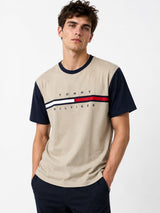 tommy hilfiger Tonal Flag Logo T-Shirt