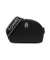 Tommy Follow Monogram Detail Shoulder Bag