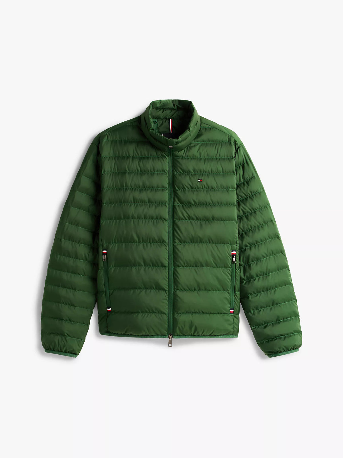 Tommy Hilfiger Men Lightweight Ultra Loft Packable Puffer Jacket _Dark Green
