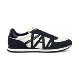 Armani Exchange Men’s Monochrome A|X Signature Runner Dark Navy