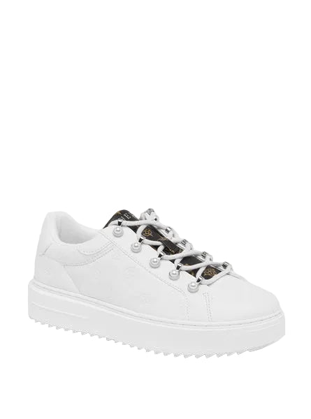 Shoes Guess White dragon low-top sneakers  Women