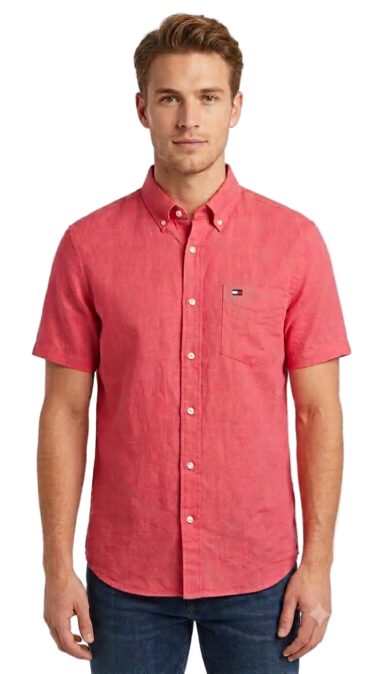 TOMMY HILFIGER Shirt Short Sleeve