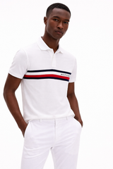 Tommy Hilfiger Men's   Embroidered Stripe Polo