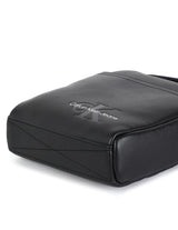 Calvin klein Black Mono Logo Reporter bag