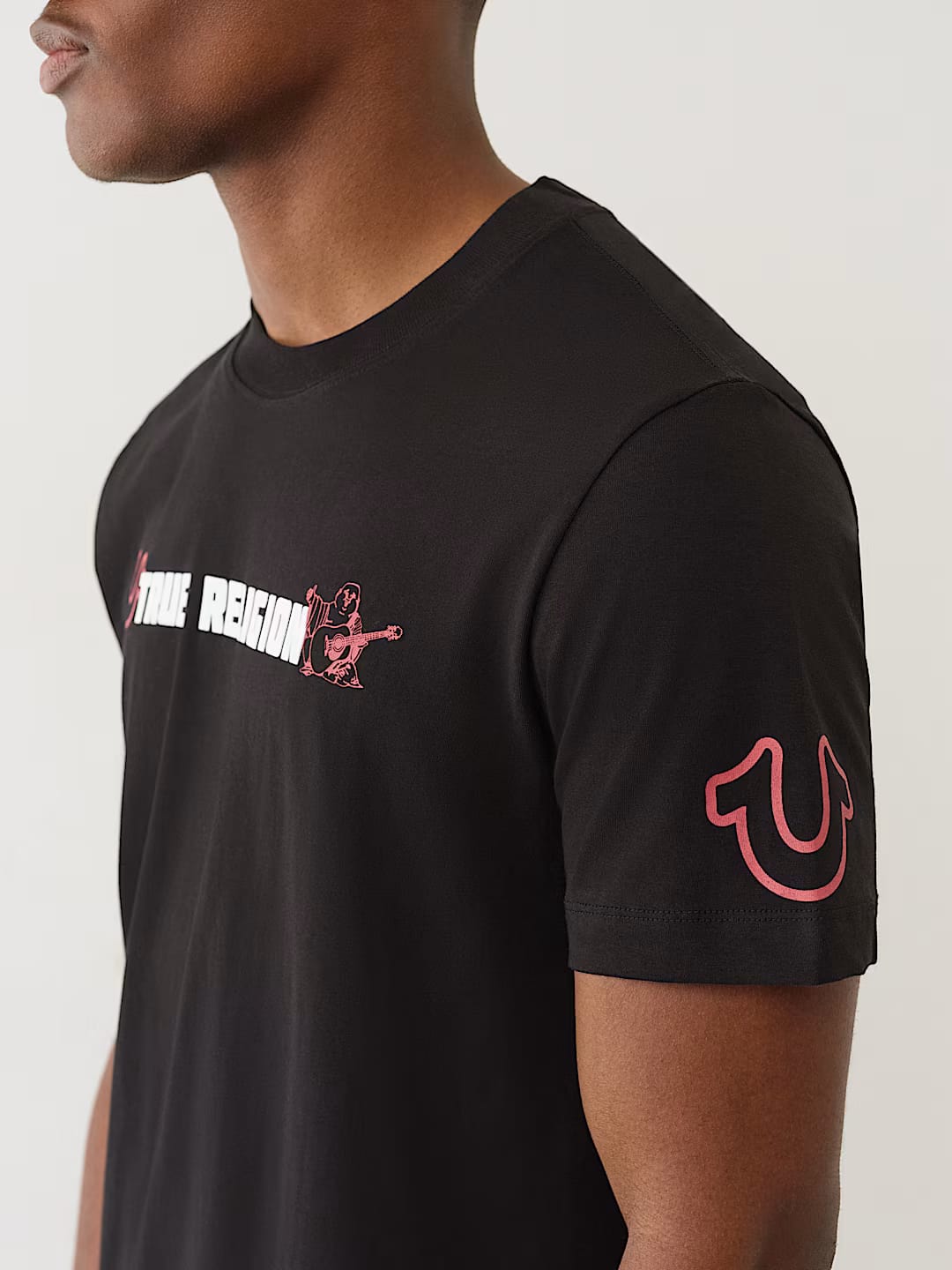 True Religion true buddha tee  regular fit _ Black