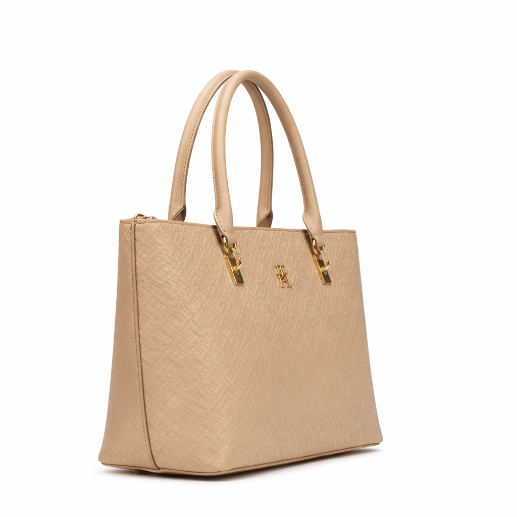 Tommy Hilfiger Iconic TH Monogram Embossed Tote Women Bag