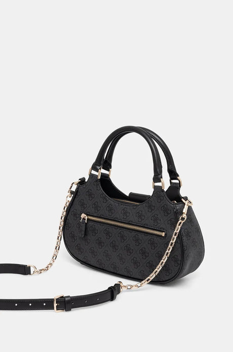 Guess Signature Print Shoulder Bag