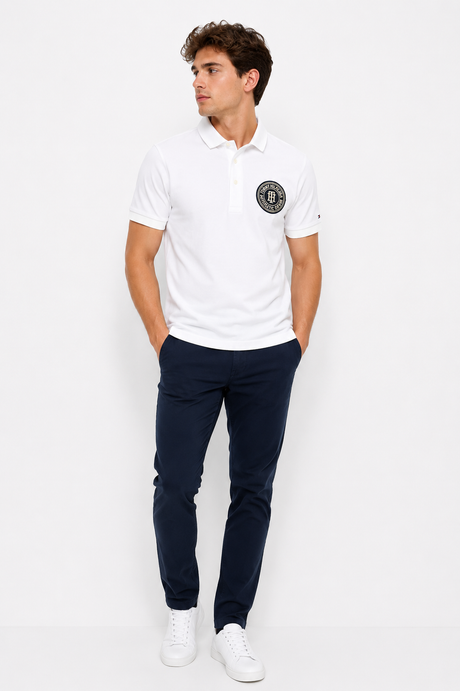 Tommy Hilfiger Collar Neck Solid Polo T-Shirt