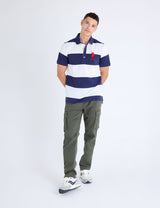 U.S POLO ASSN RUGBY STRIPE  T-SHIRT