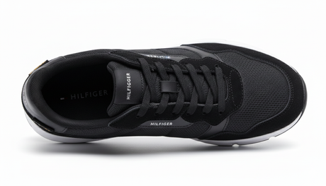 Tommy Hilfiger Faston Leather  MX Trainers_Black
