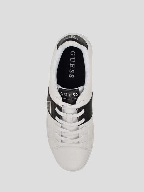 Shoes Guess White largot low-top sneakers Women