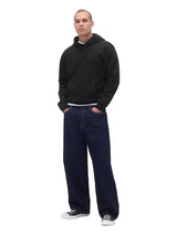 GAP Men’s Relaxed Mini-Logo Hoodie – Full Black
