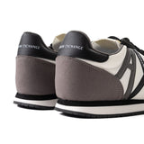 Armani Exchange Men’s Grey Suede & Mesh Runner