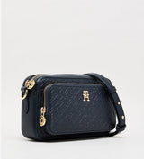 TOMMY HILFIGER Icon Embossed  Monogram Camera Women bag