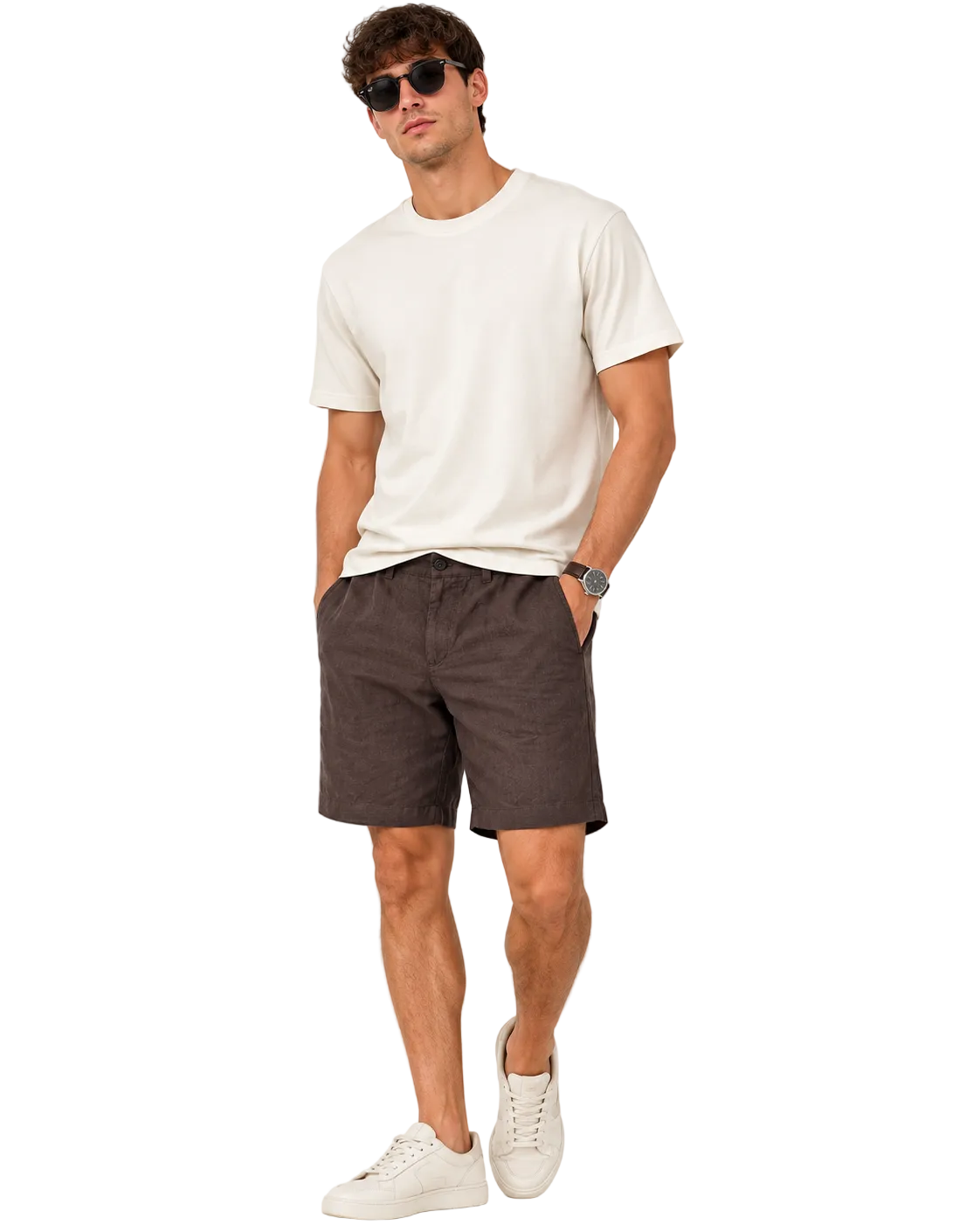 Massimo Dutti Linen Men Short