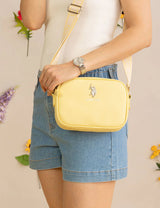 U.S. Polo Assn. Yellow Crossbody Bag
