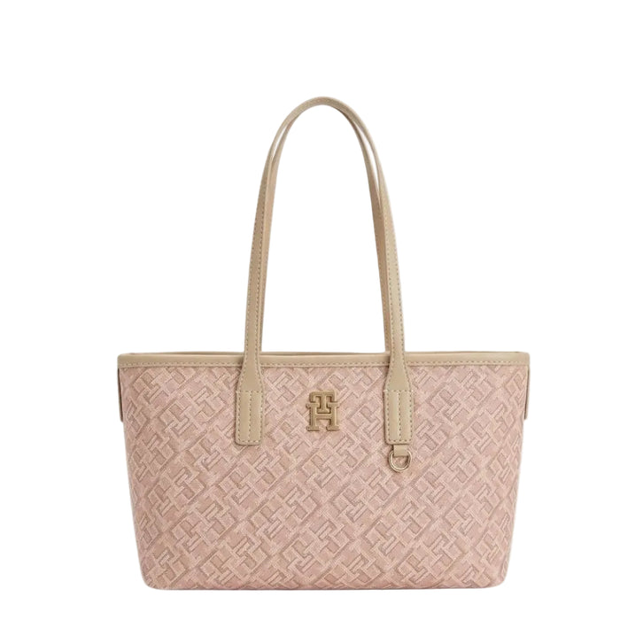 TOMMY HILFIGER Tote bag decorated with logo letters Women BAG