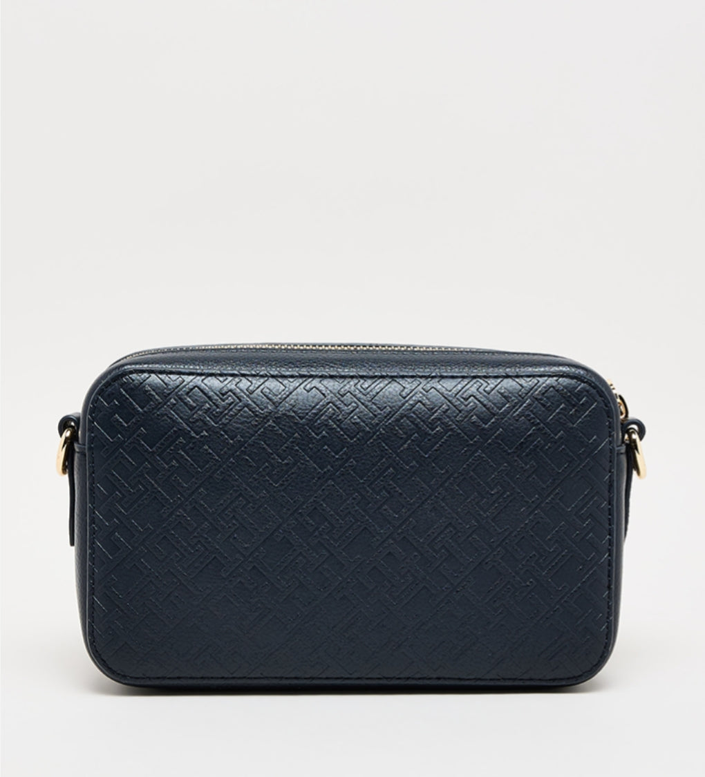 TOMMY HILFIGER Icon Embossed  Monogram Camera Women bag