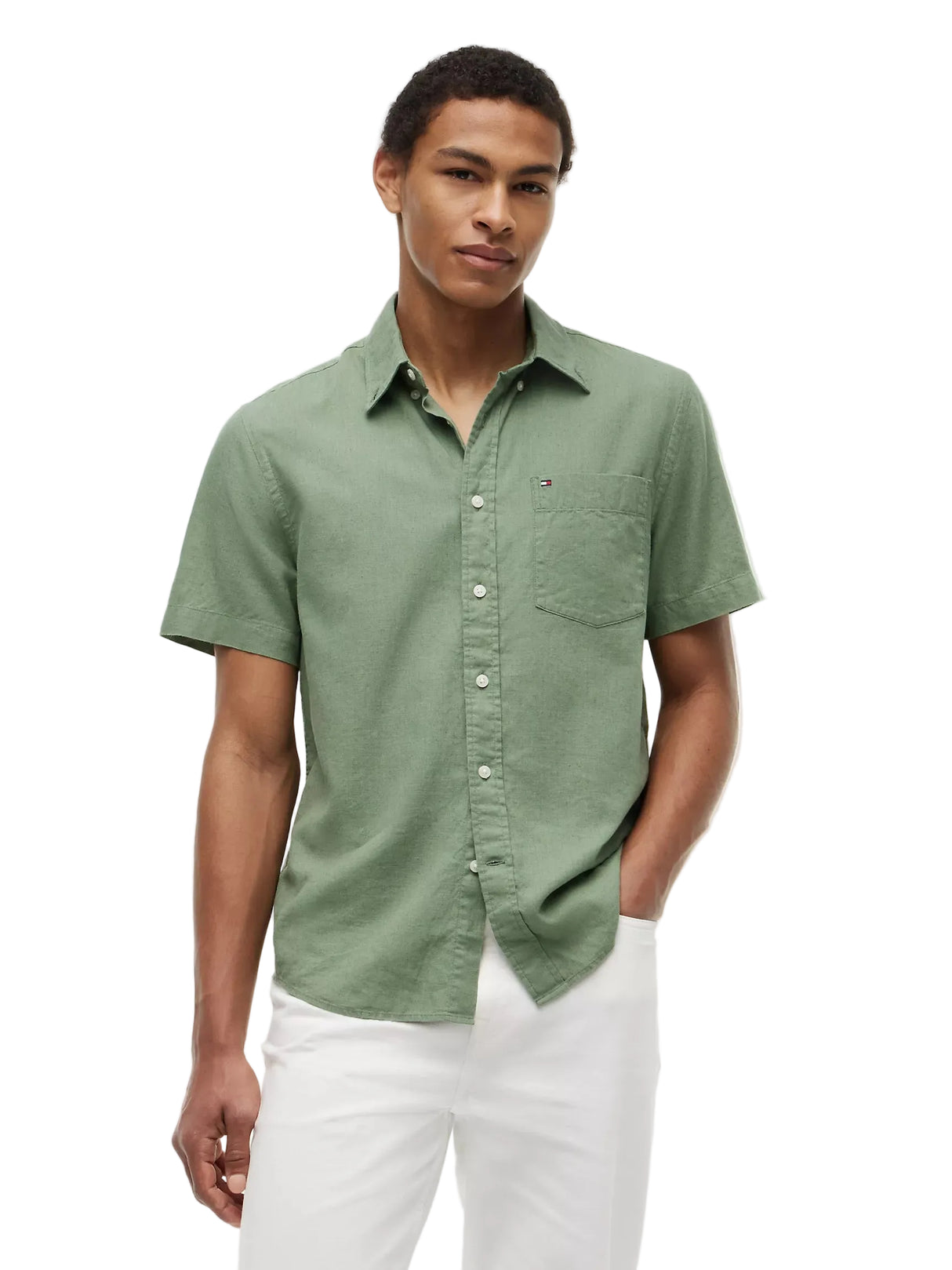 TOMMY HILFIGER Shirt Short Sleeve