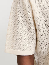 MNG Structured Knitted shirt polo