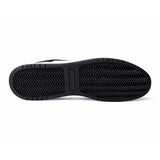 Calvin Klein Men’s Black & White Leather Sneakers