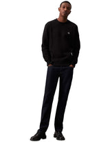 Calvin Klein Sweatshirt Logo Printed Men _ Black